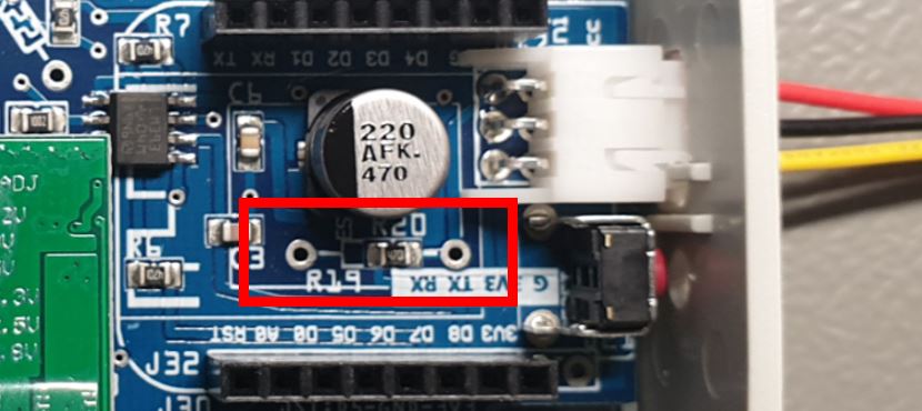 Gateway DS18B20 resistor location