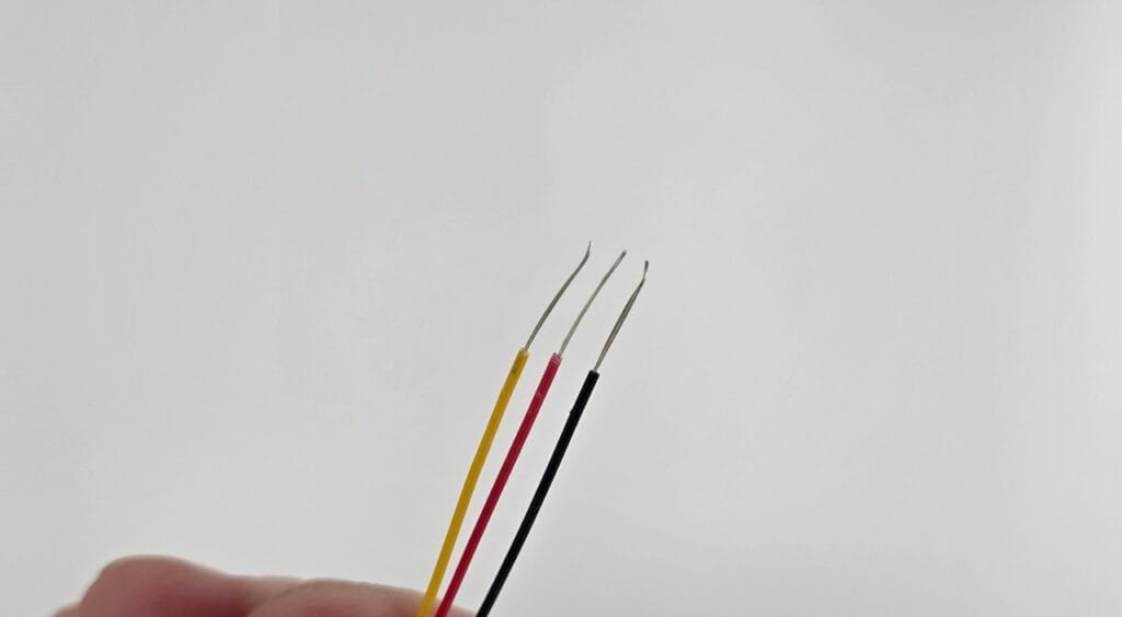 Stripped JST cable